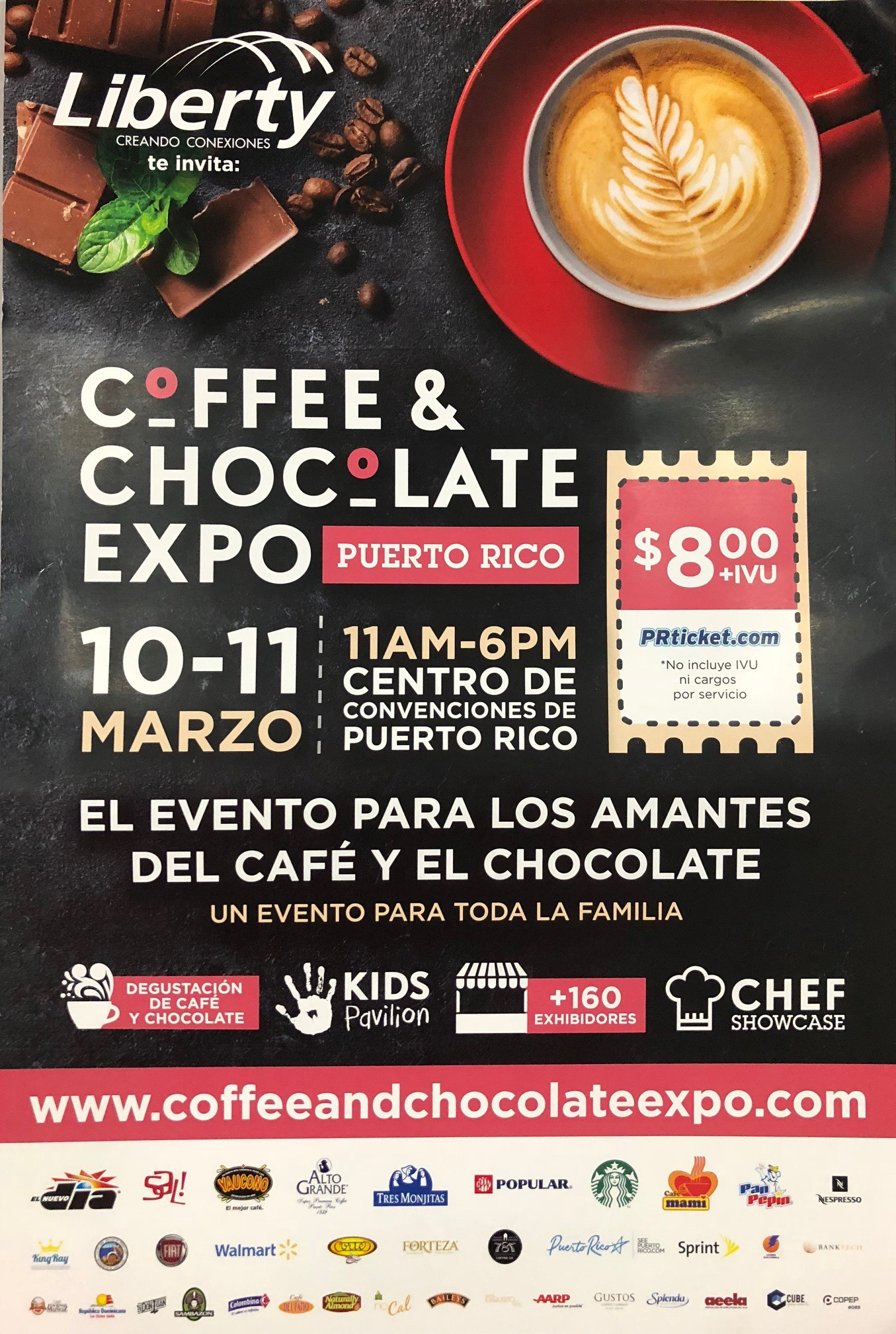 Café Mi AEELA en el Coffee & Chocolate Expo en el Centro Convenciones